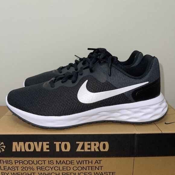 Nike Shoes - WOMEN’S NIKE REVOLUTION 6 NN (DC3729 003) RUNNING SHOES BLACK/WHITE SIZE 11